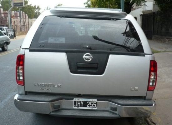 Cúpula fabricada por La Carrocera para Nissan NP 300