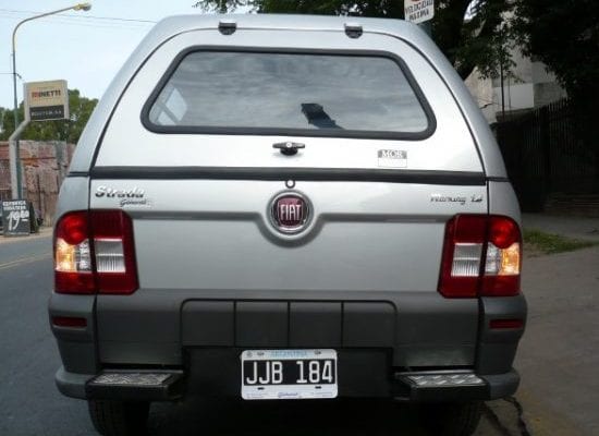 Cúpula fabricada por La Carrocera para Fiat Strada